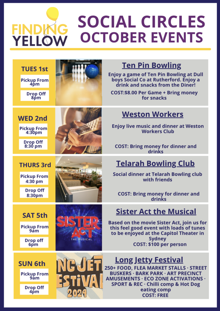 october socials circles